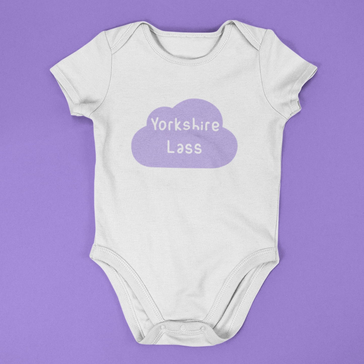 Yorkshire Lass 100% Cotton Babygrow - The Great Yorkshire Shop