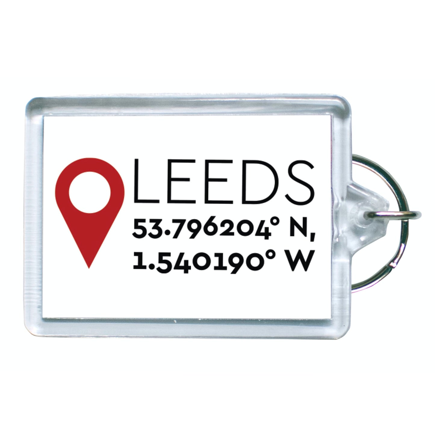 You Are Here Leeds Keyring - The Great Yorkshire Shop