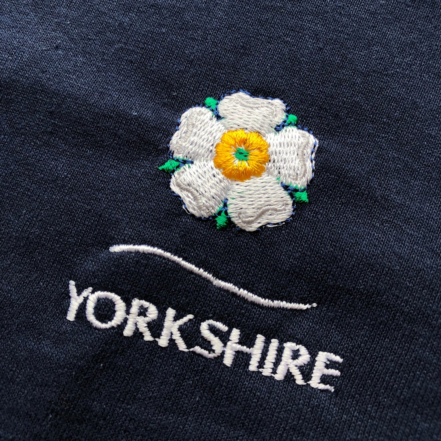 Yorkshire Rose Navy T-Shirt - The Great Yorkshire Shop