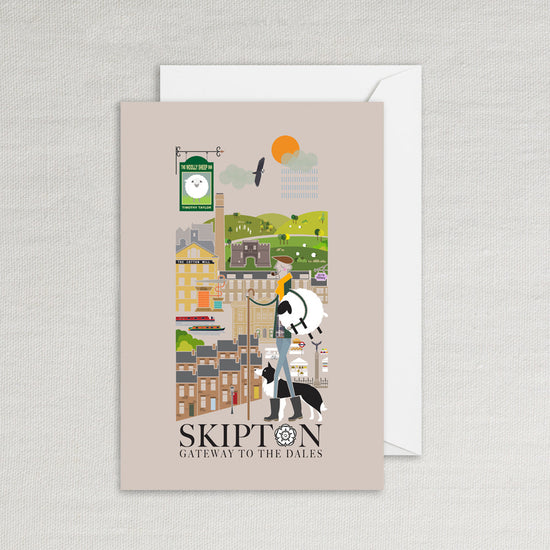 Skipton Greeting Card - The Great Yorkshire Shop
