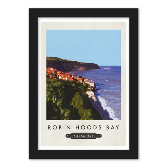 Load image into Gallery viewer, Robin Hood&amp;#39;s Bay Railway Inspired Print - The Great Yorkshire Shop
