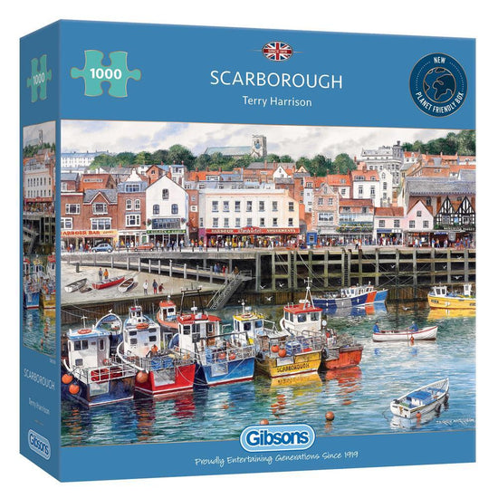 Scarborough 1000 Piece Jigsaw Puzzle - The Great Yorkshire Shop