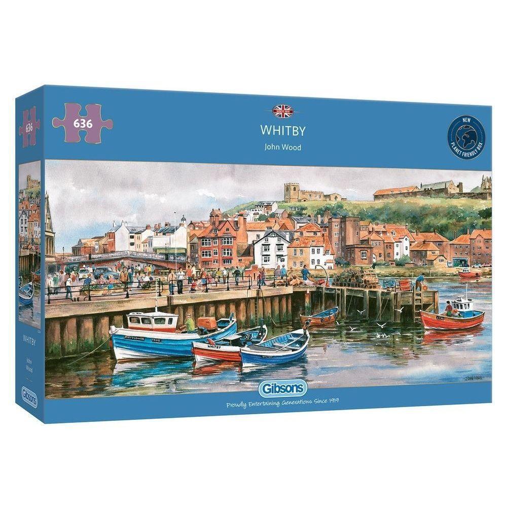Whitby 636 Piece Jigsaw Puzzle - The Great Yorkshire Shop
