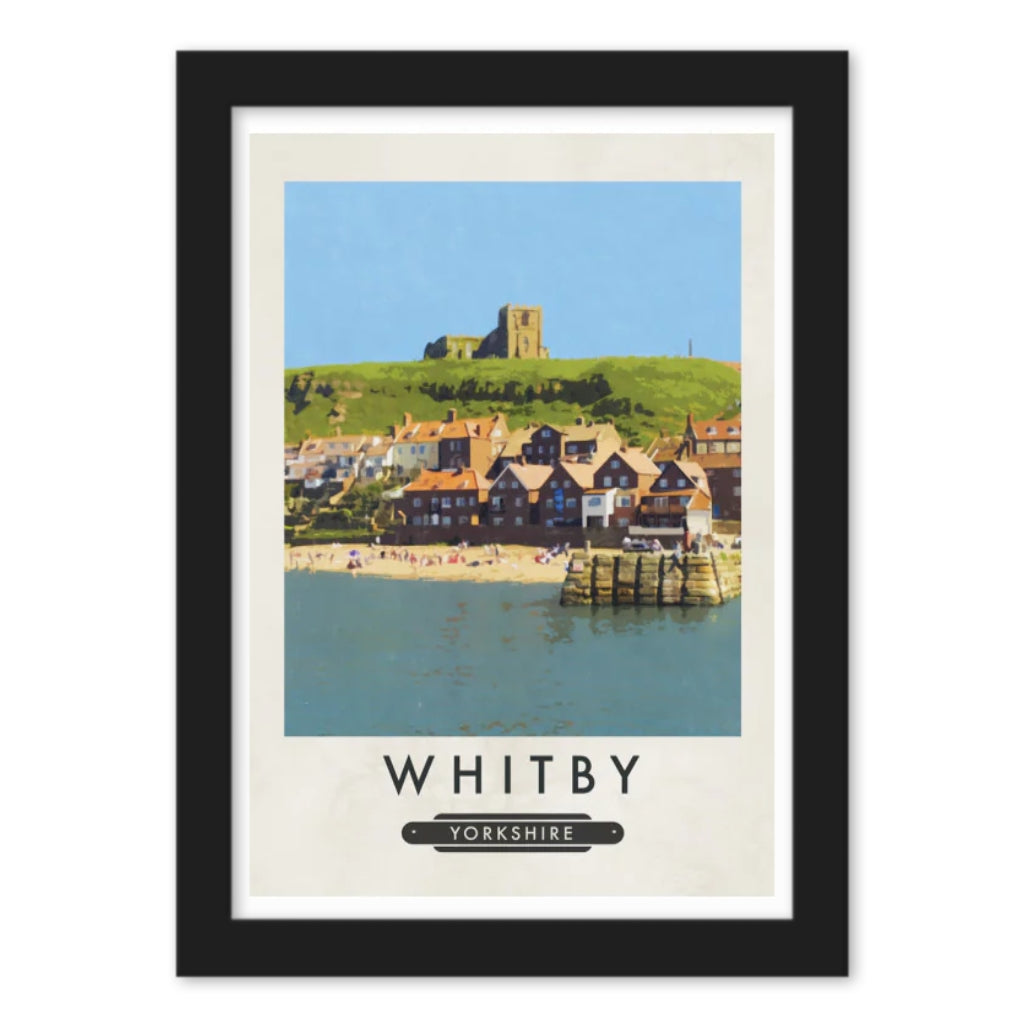 Whitby Railway Inspired Print - The Great Yorkshire Shop